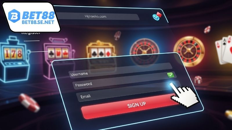 Hướng dẫn đăng ký BET88 từng bước