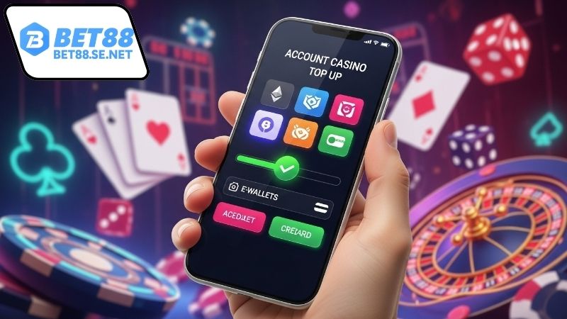 Hướng dẫn nạp tiền BET88 chi tiết
