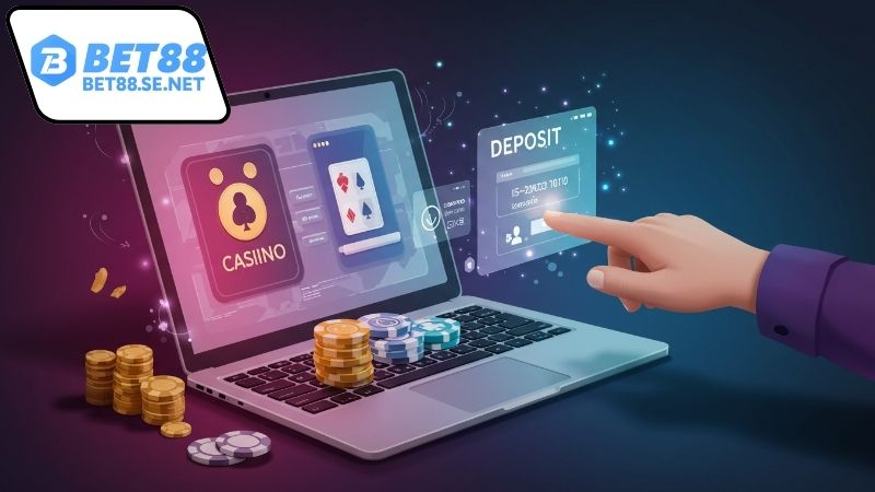 Xử lý sự cố khi nạp tiền BET88